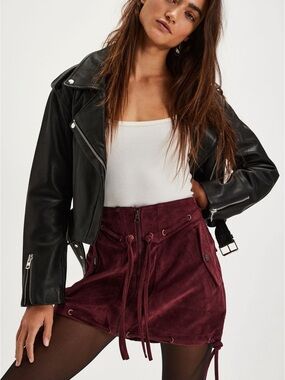 NWOT Free People We The Free Sierra Mini Skirt